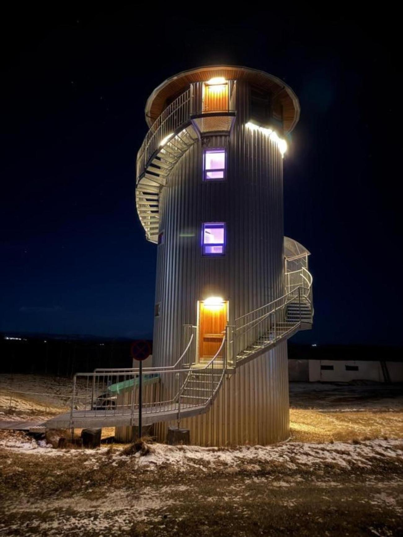 Klettar Tower Iceland Flúðir Zewnętrze zdjęcie